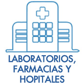 farmacia, hospitales y laboratorios